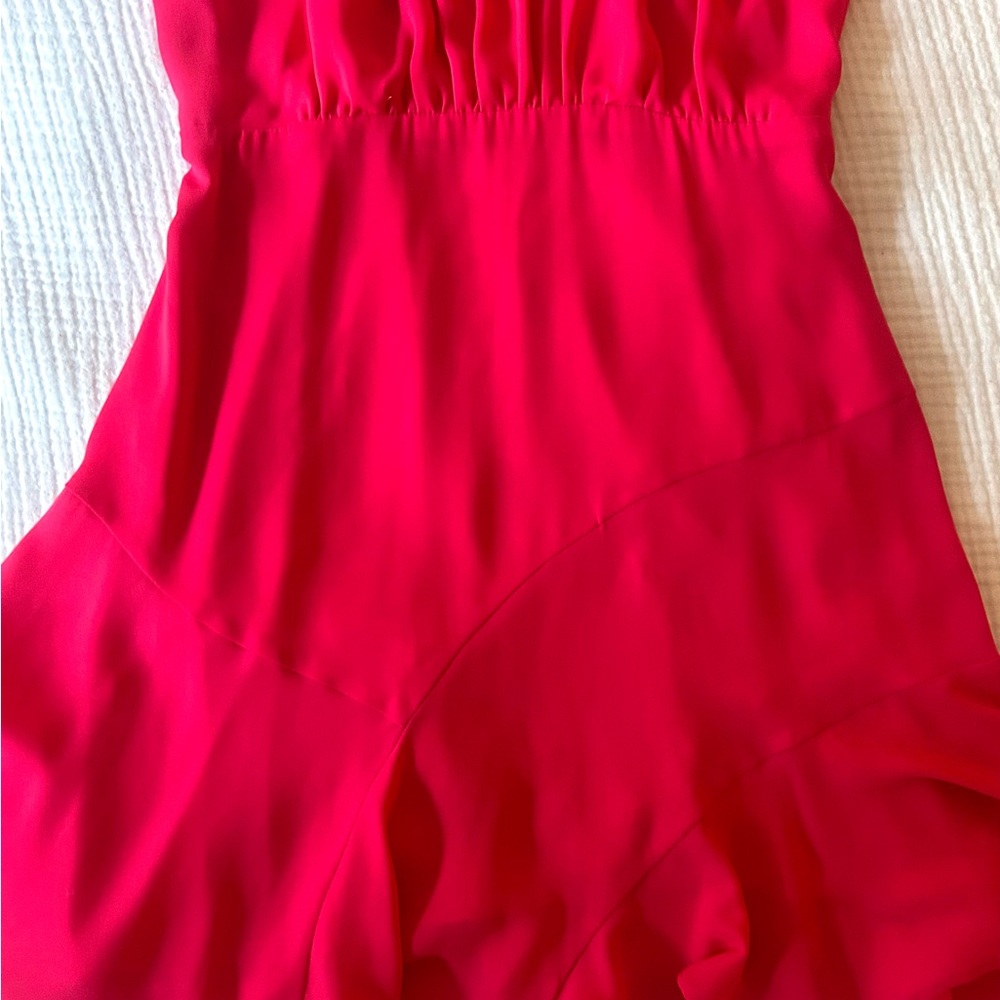 Elegant Red Women's Dress